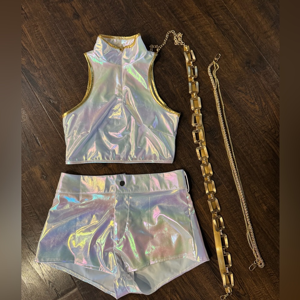 Kpop Demon Hunters Rumi Golden costume Adult XS